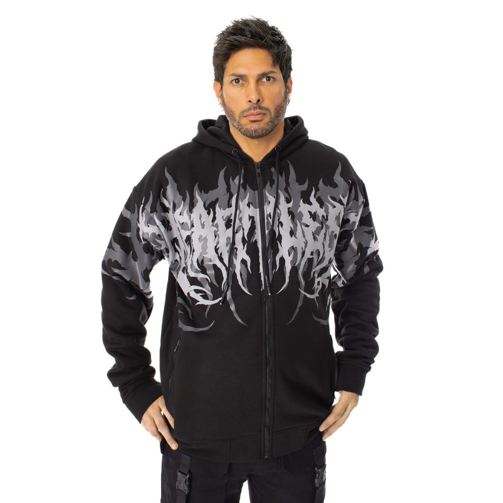 Heartless - Akumu Zip hoodie - Black/Grey